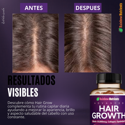 RAINBOW NUTRIENTS – ADVANCED HAIR GROWTH